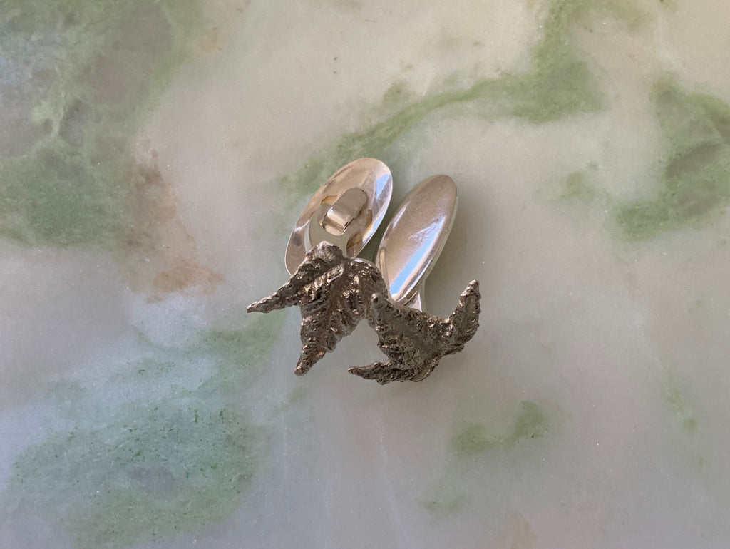 Ebba cufflinks, maple leaves