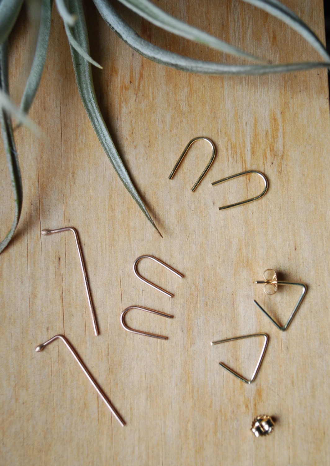 Sterling Silver Horseshoe Earrings | Handmade Ear Threaders