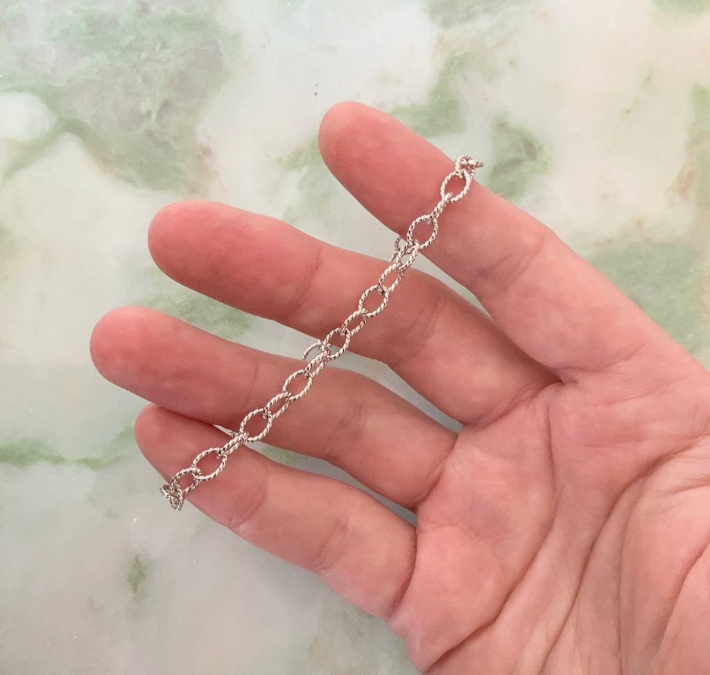 Kaya textured oval bracelet