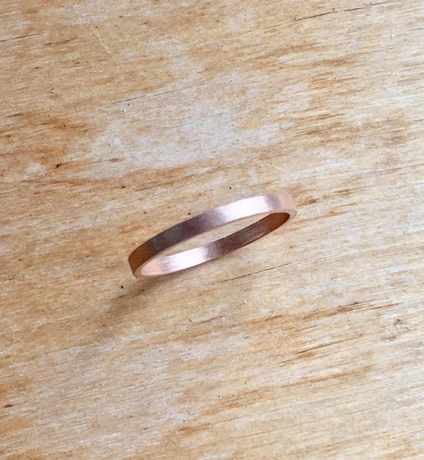 Square wedding band