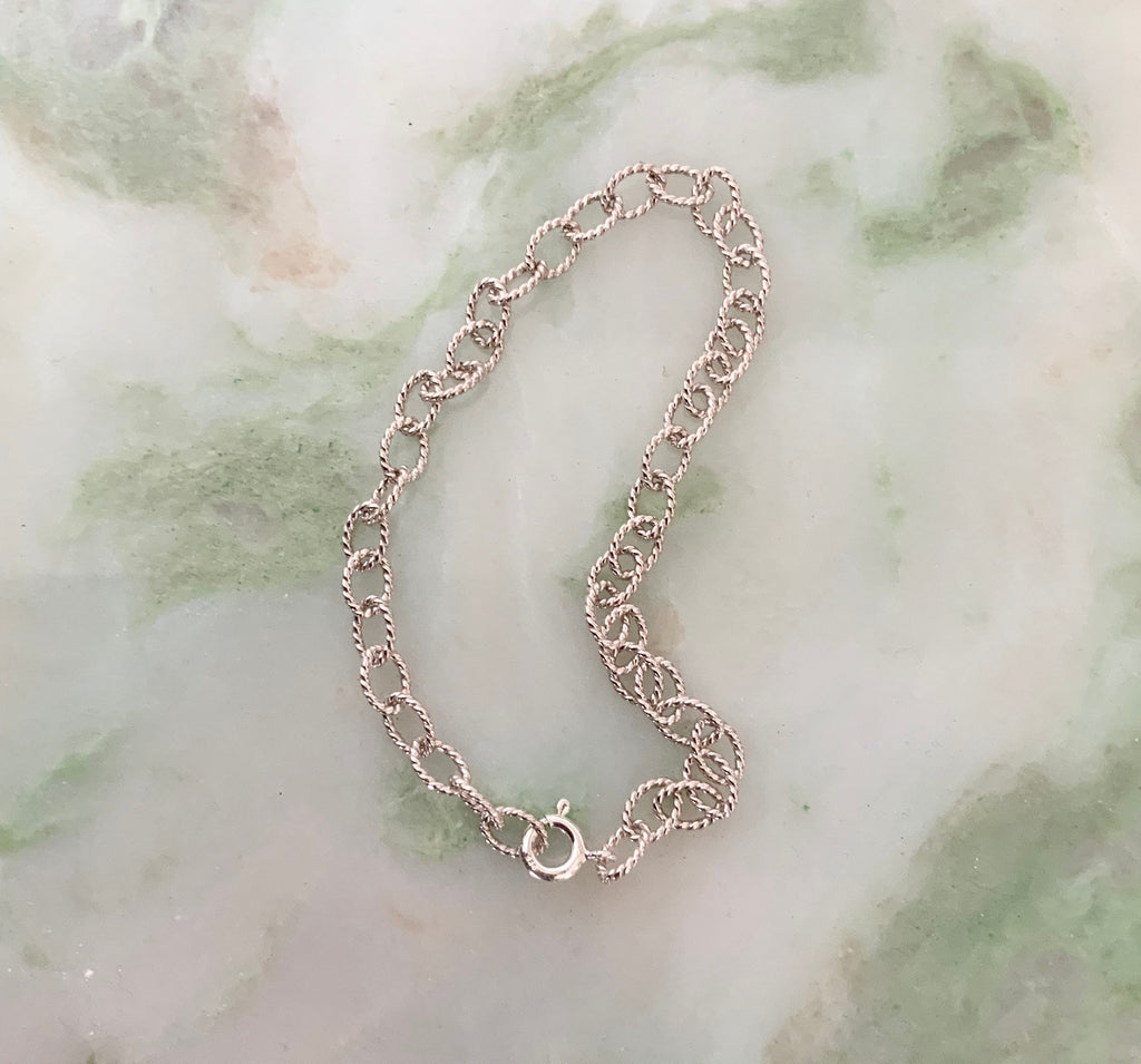 Kaya textured oval bracelet