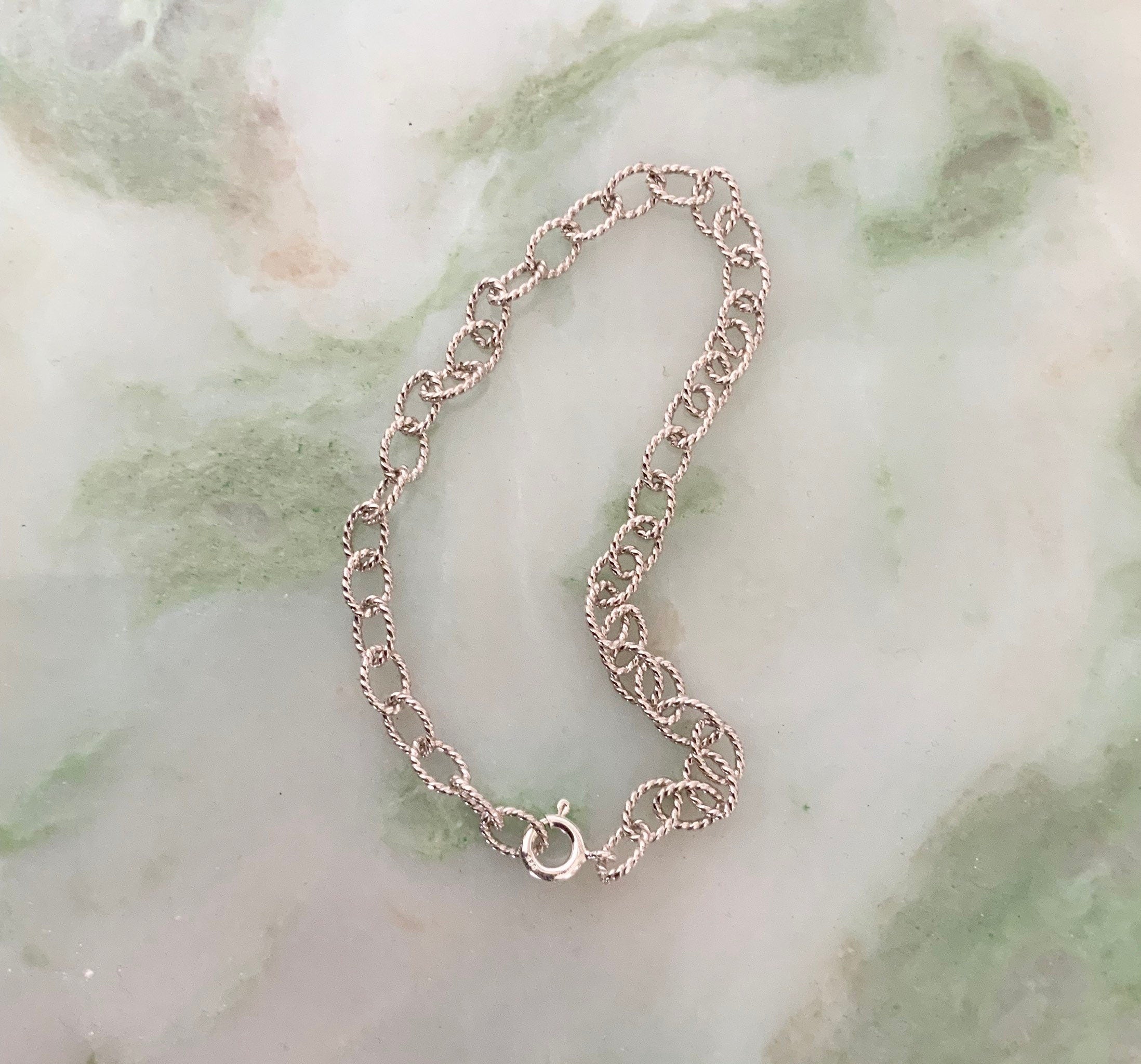 Kaya textured oval bracelet