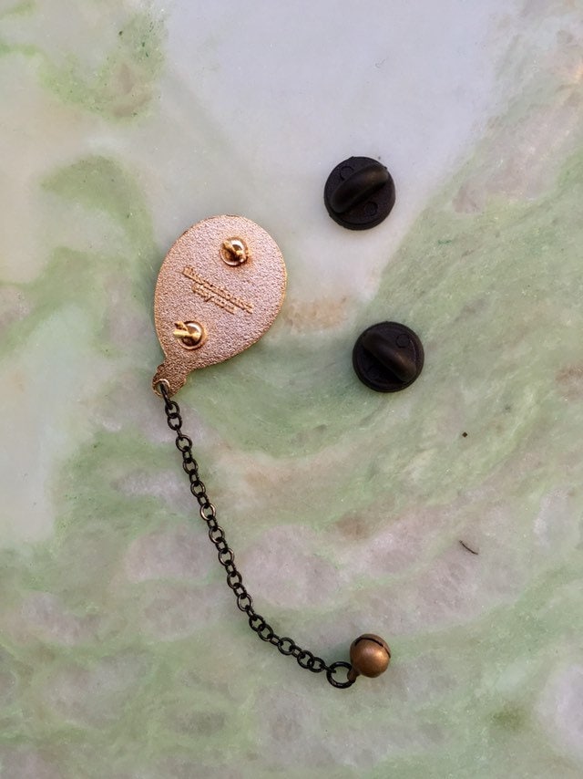 Balloon enamel pin