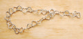 Heart bracelet, large links