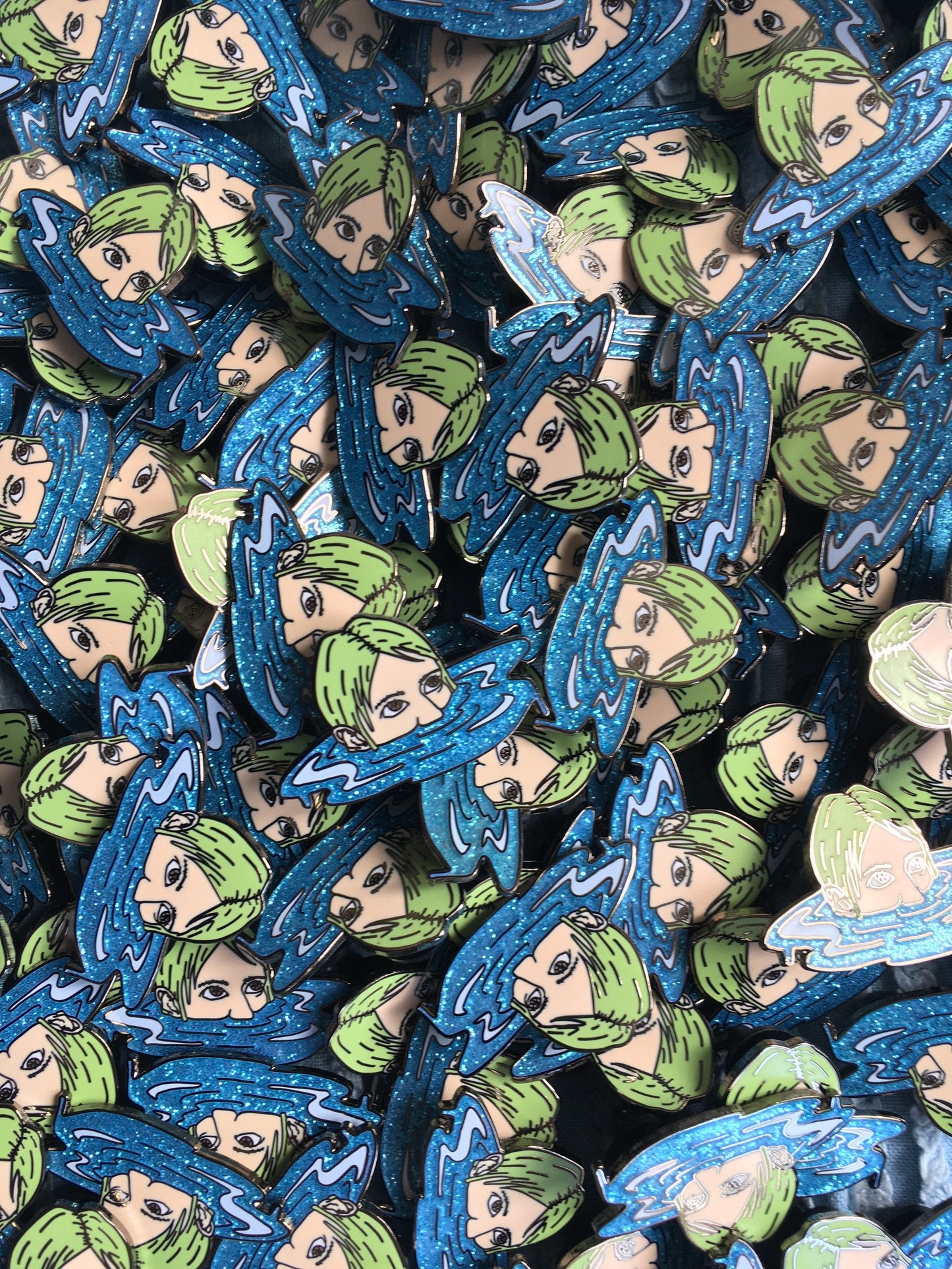 Sea witch enamel pin