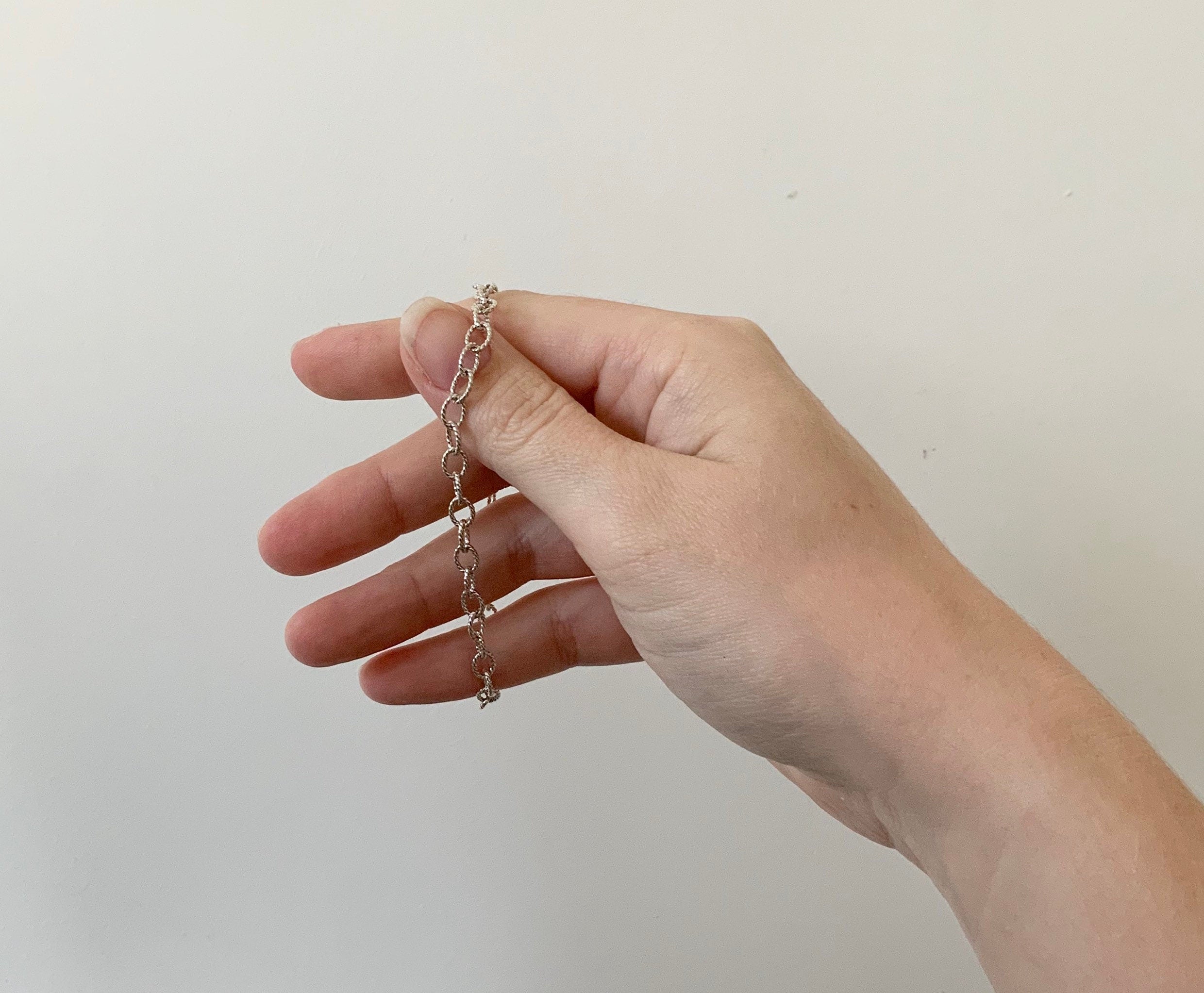 Kaya textured oval bracelet