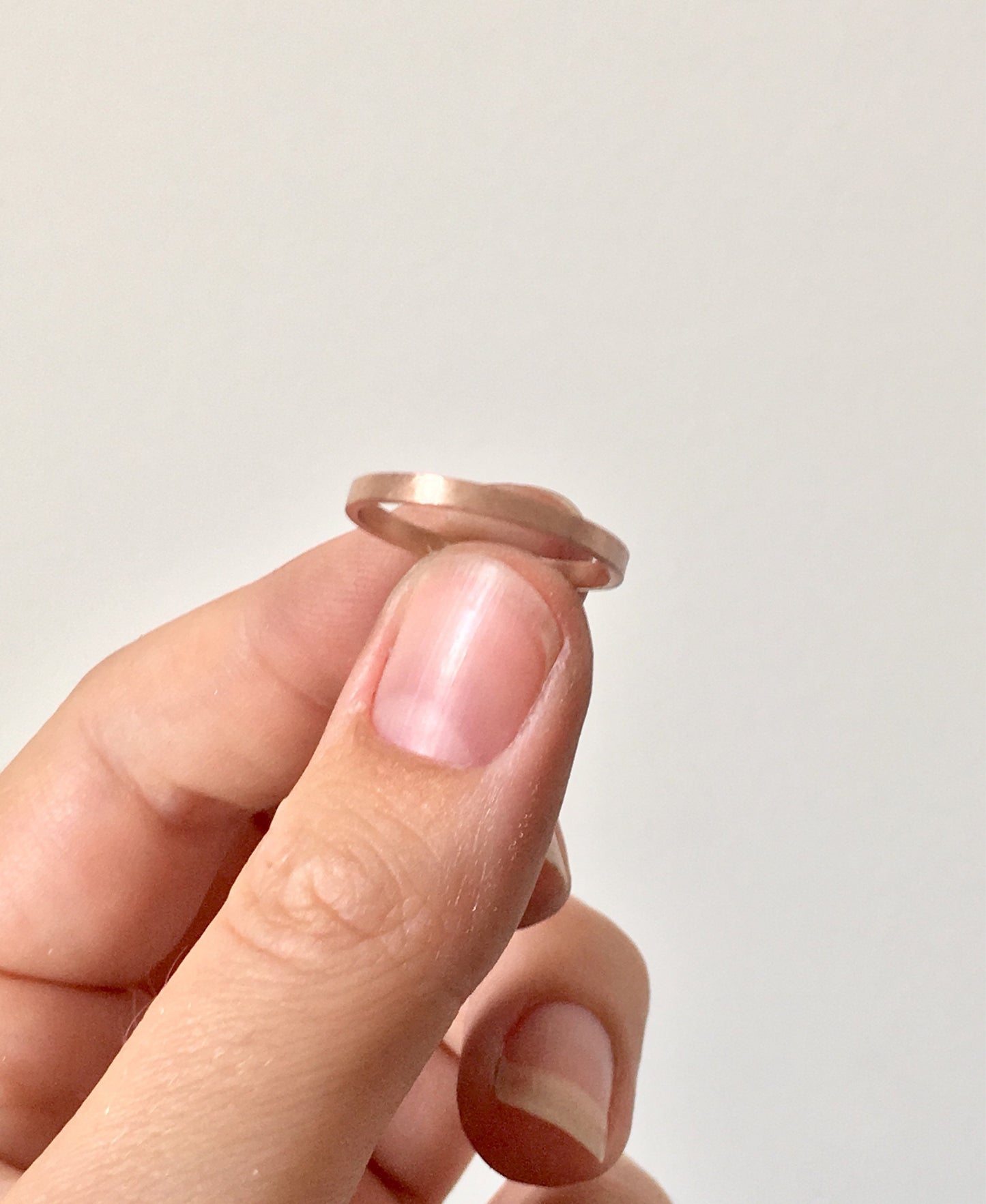 Square wedding band