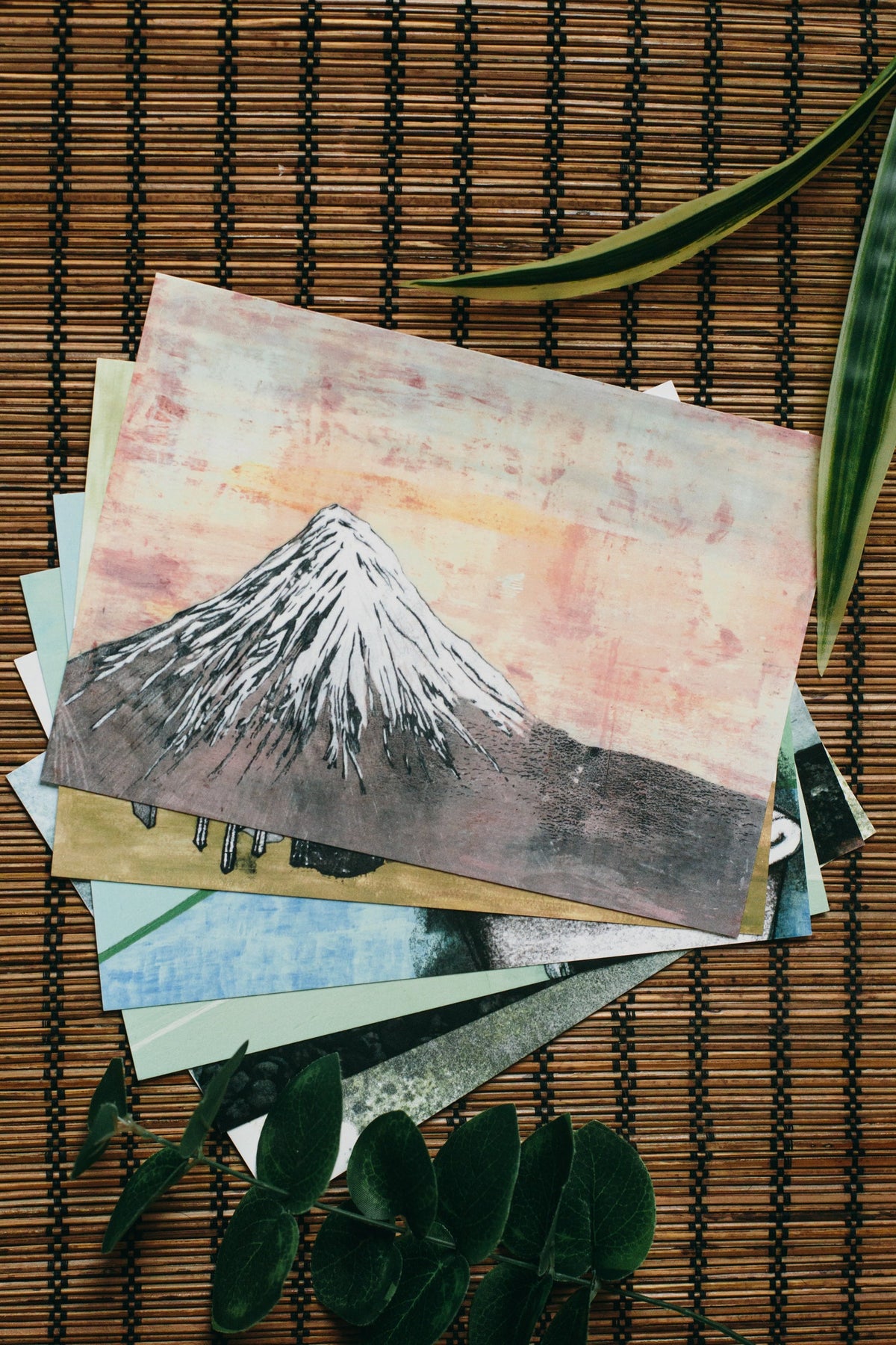 Mountain art print, the absurdist series