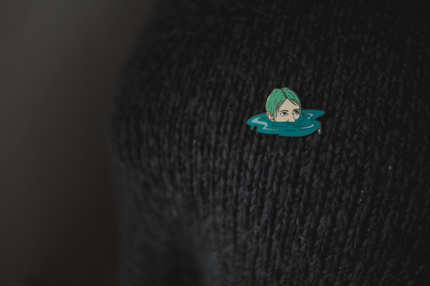 Sea witch enamel pin
