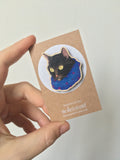 Cat Wooden Pin