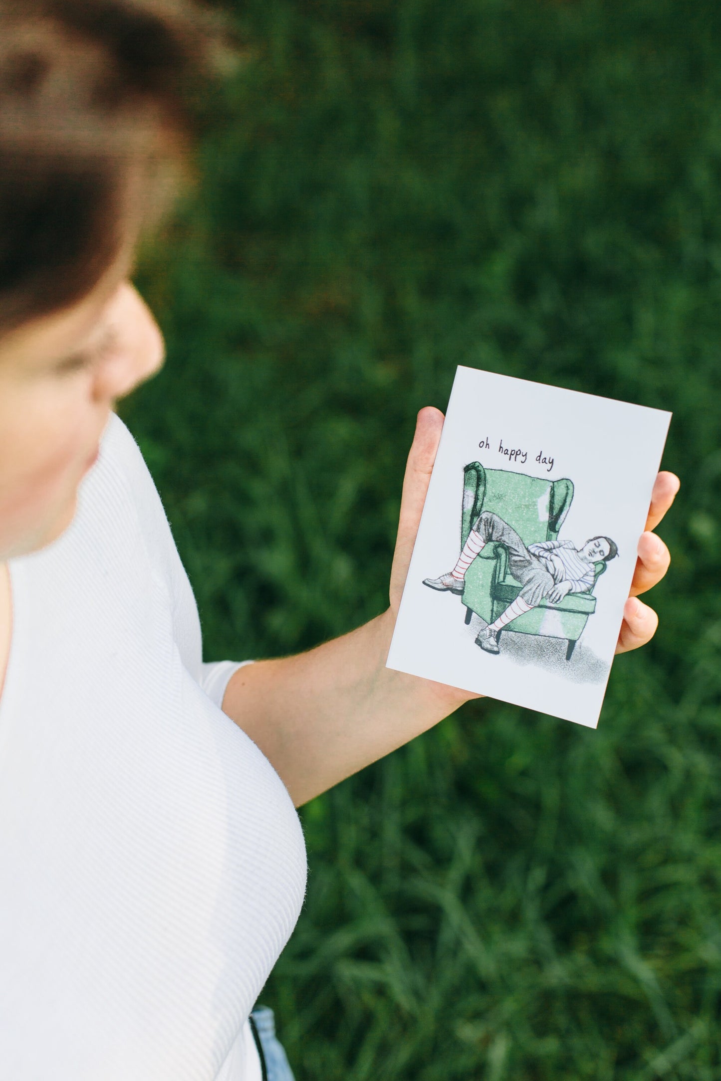 Oh happy day! Alternative Birthday card