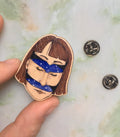 Halloween Pin, Chopped Face Pin