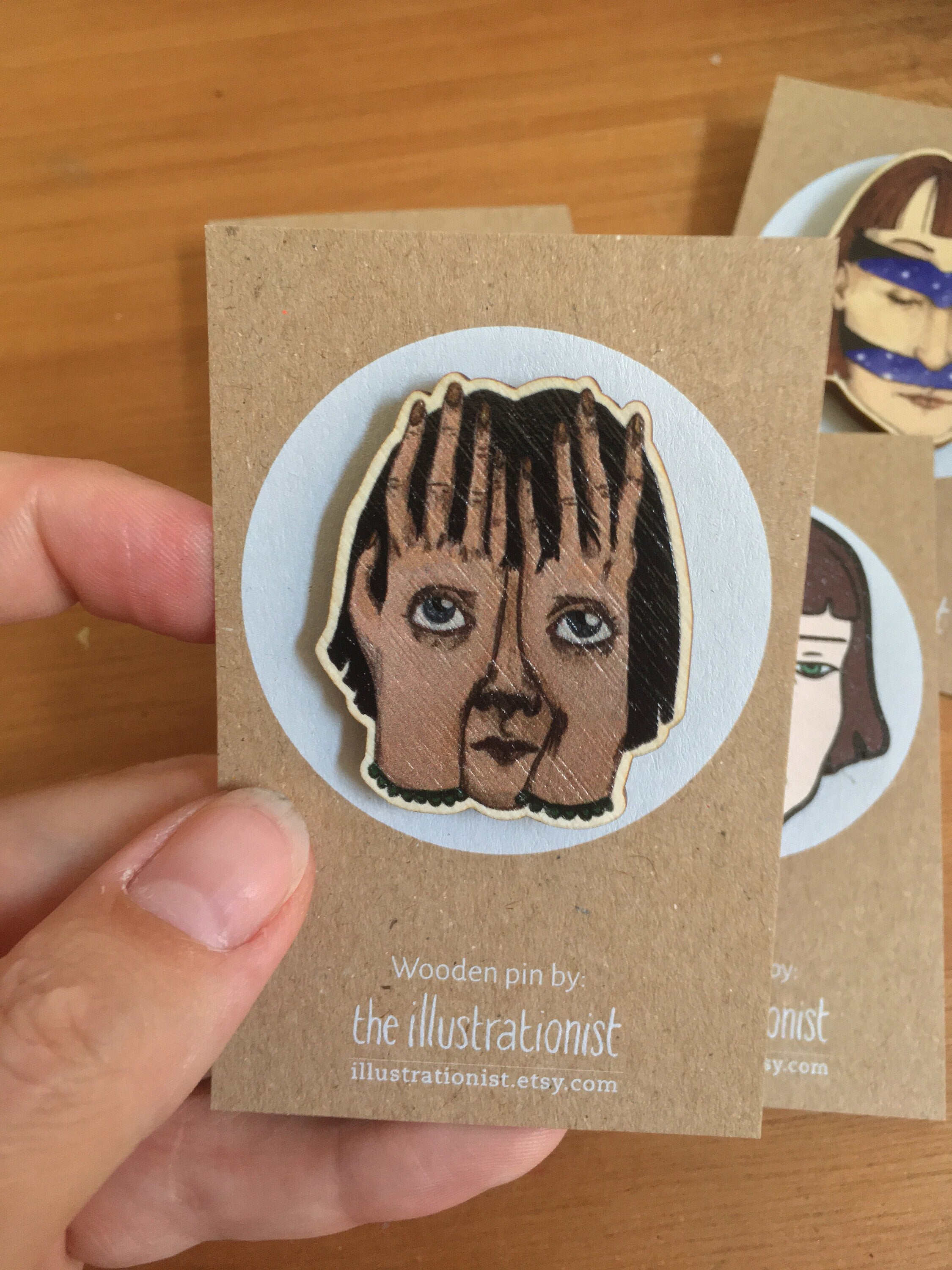 Freaky Halloween Pin