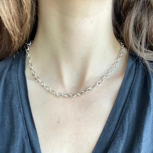 Orie necklace, Sterling silver necklace