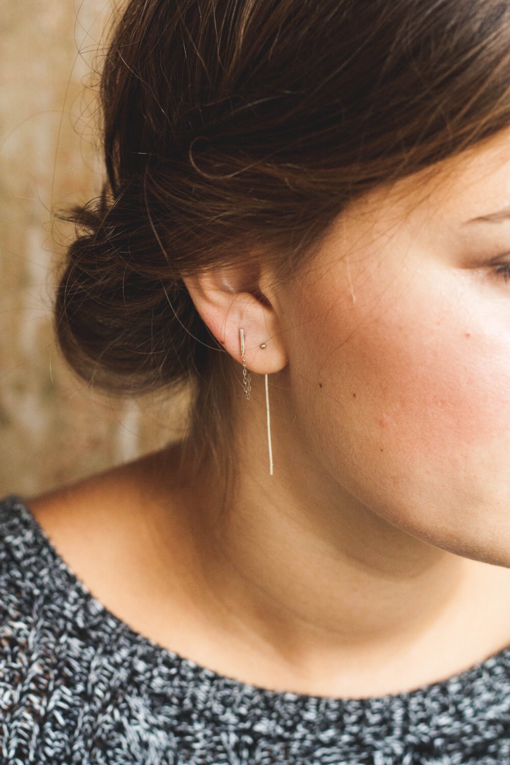 Sterling Silver Threader Earrings
